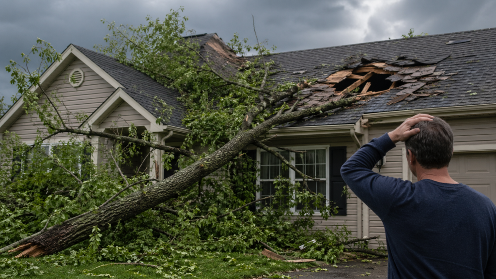 storm damage insurance claim